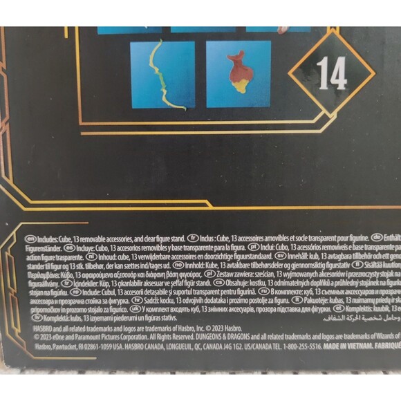 Hasbro Dungeons & Dragons Golden Archive GELATINOUS CUBE Honor Among Thieves NEW - Picture 13 of 13